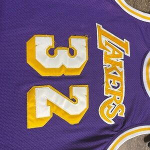NBA Purple and Gold Lakers Jersey